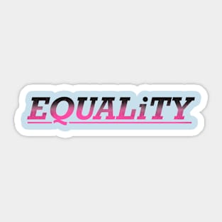 Equality Sticker